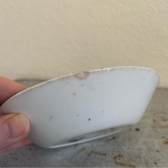 Antique Wedgewood Blue Willow Fruit Bowl - Picture 6 of 7